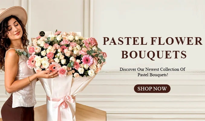 Shop Pastel Flowers Online